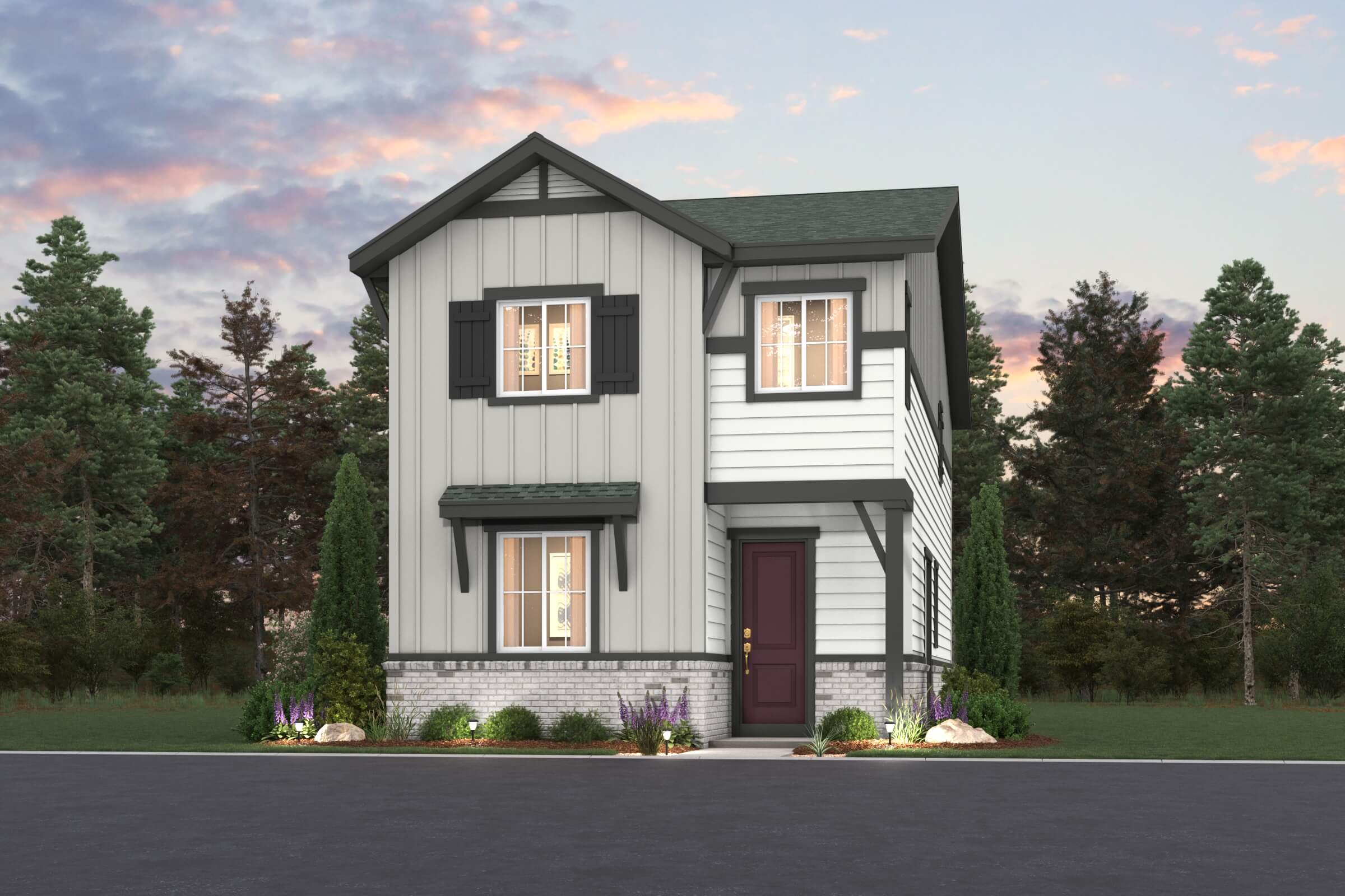 The Rosewood Elevation A 