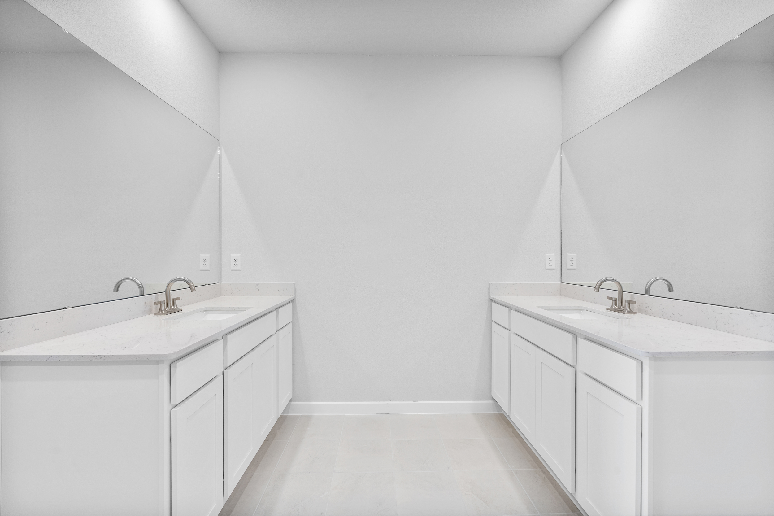 Lot 46 Primary Bathroom with Separate Sinks at Reserve East