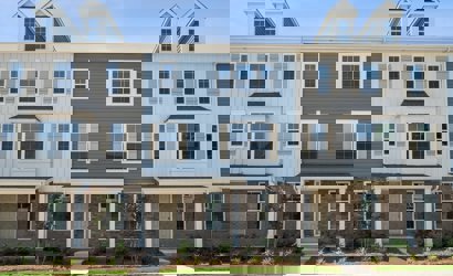 A large building with many windows.