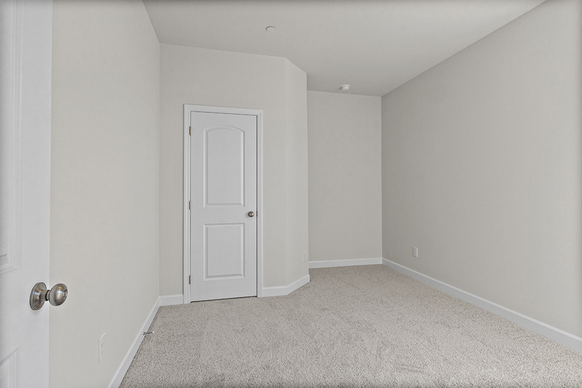 A room with white doors.