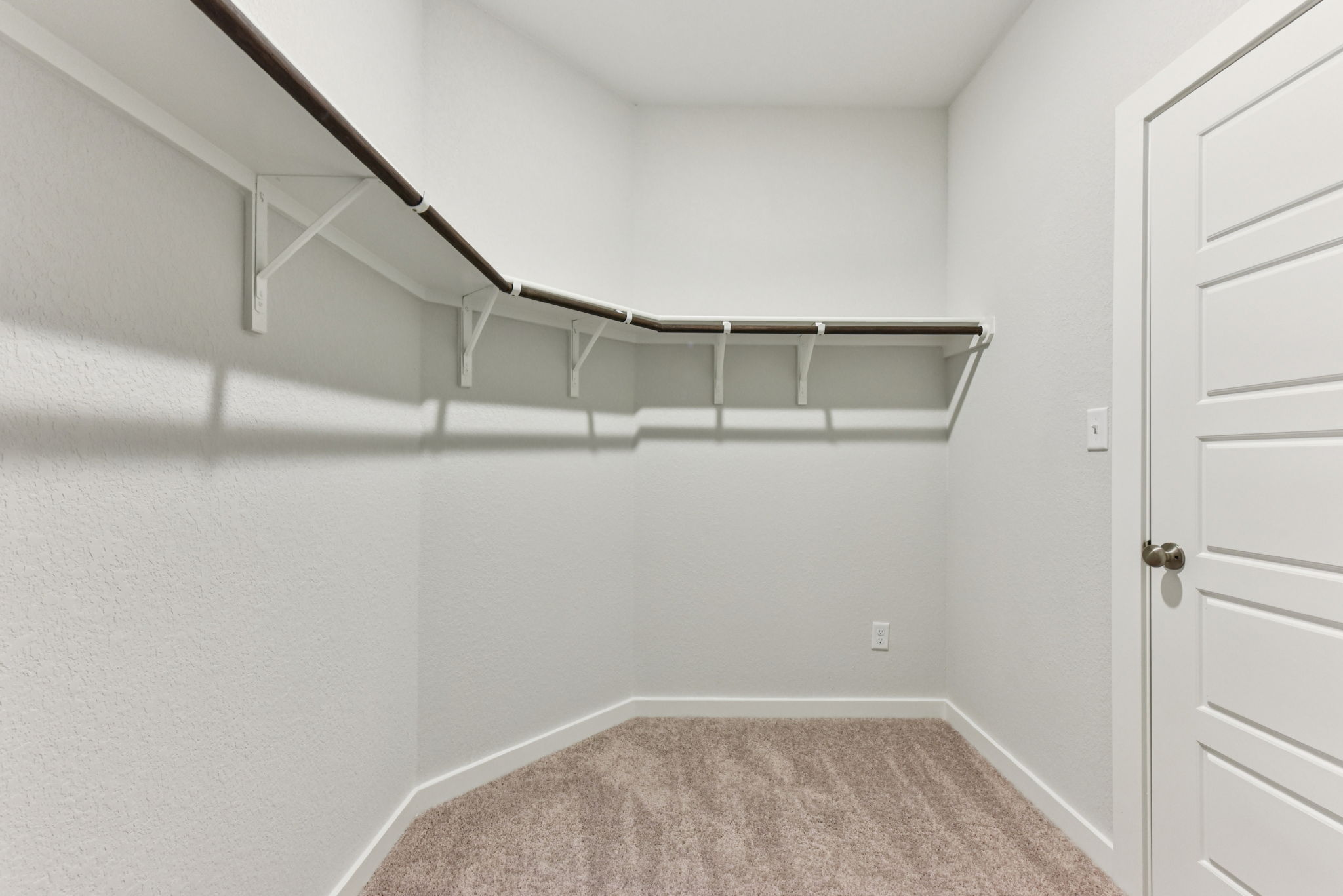 A staircase in a room.