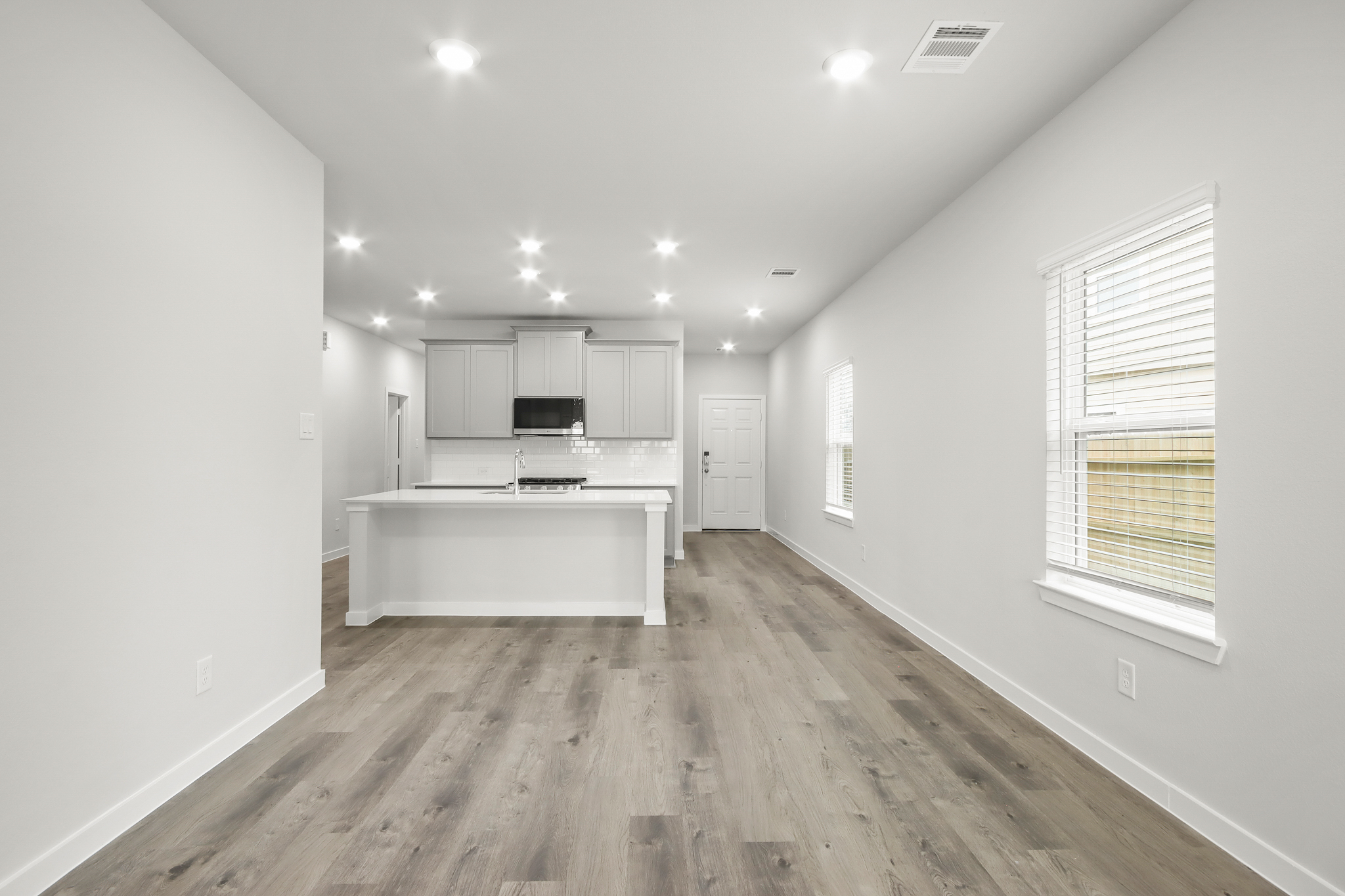 A large empty room.