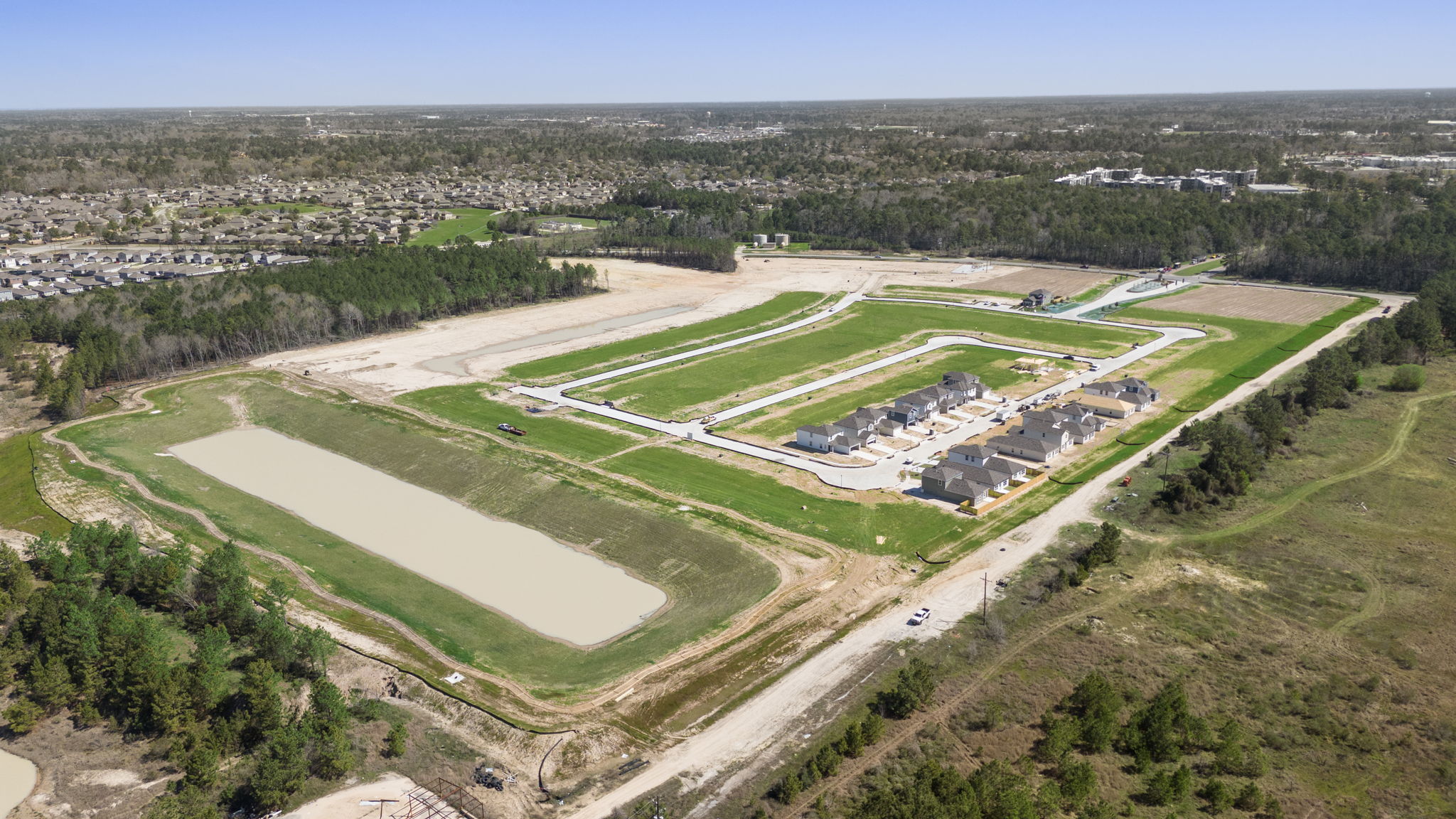 A large green landscape.