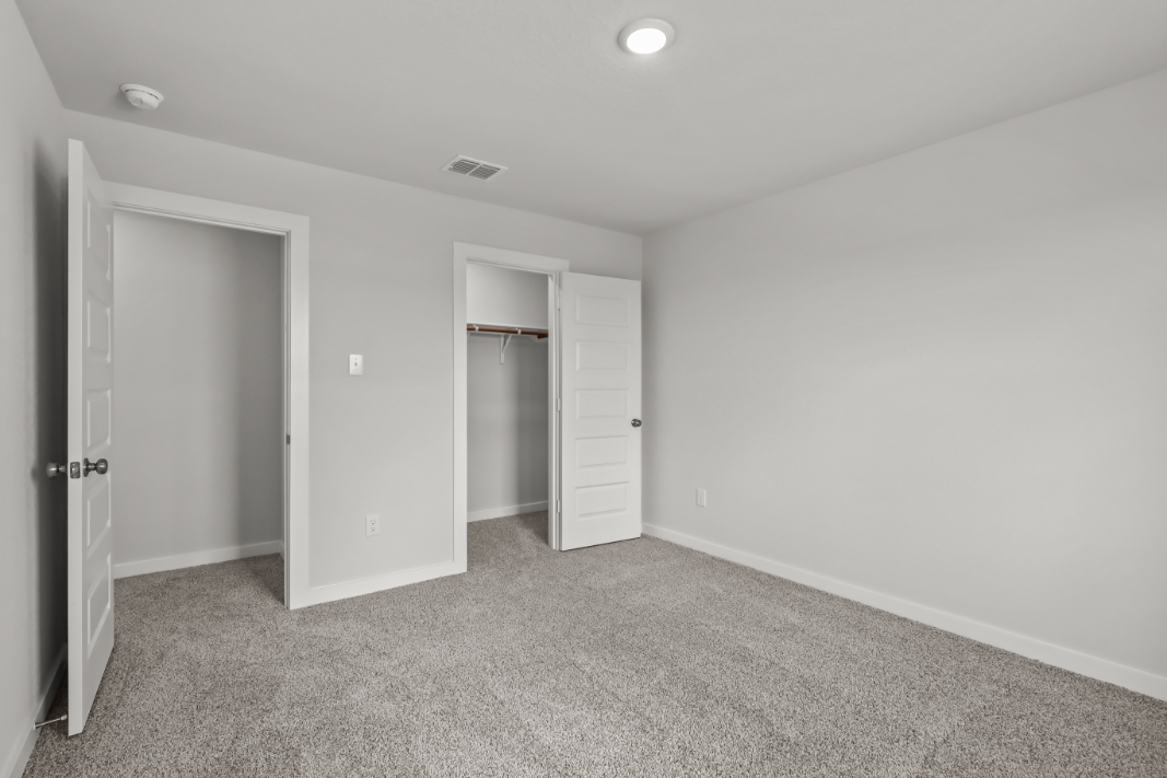 A room with white walls.