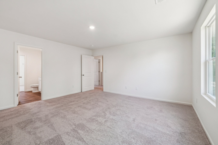 A room with white walls.
